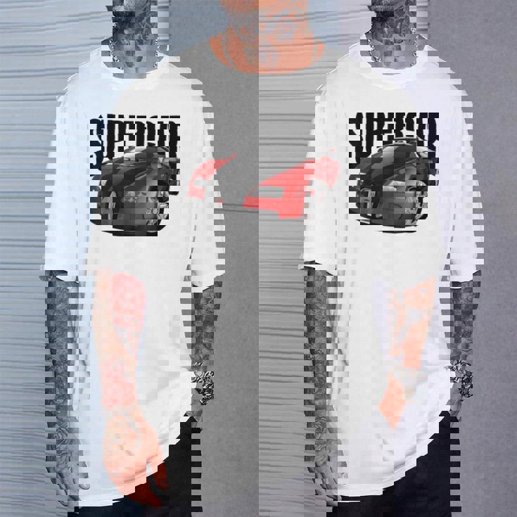 スー、スポーツカー、マッスルカー、レースカーのtシャツ。 Tシャツ 彼への贈り物