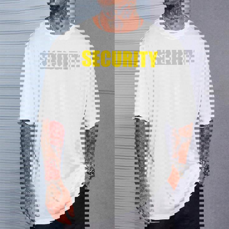 セキュリティ 背面のみ Tシャツ 彼への贈り物