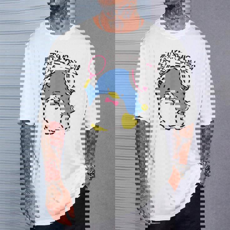 タキシードサム テニス Tシャツ 彼への贈り物