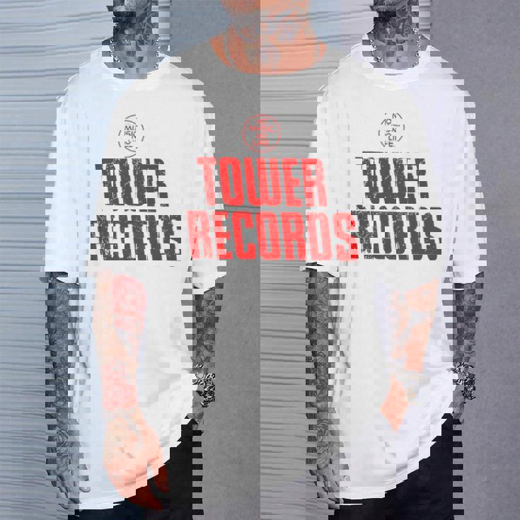 タワーレコードミュージック レトロ ヴィンテージ Tシャツ 彼への贈り物