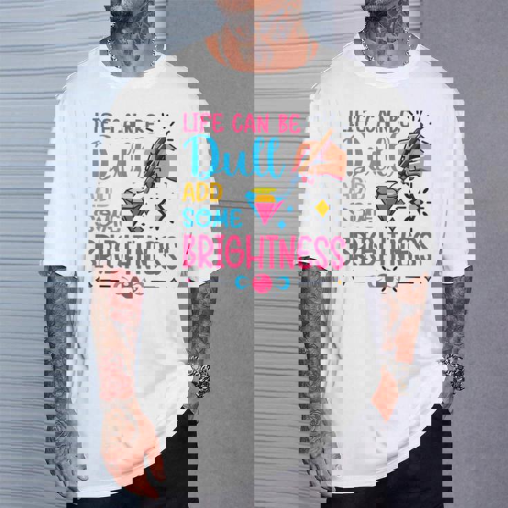 ダイヤモンドペインティングアーティストlife Can Be Dullダイヤモンドペインティング Tシャツ 彼への贈り物