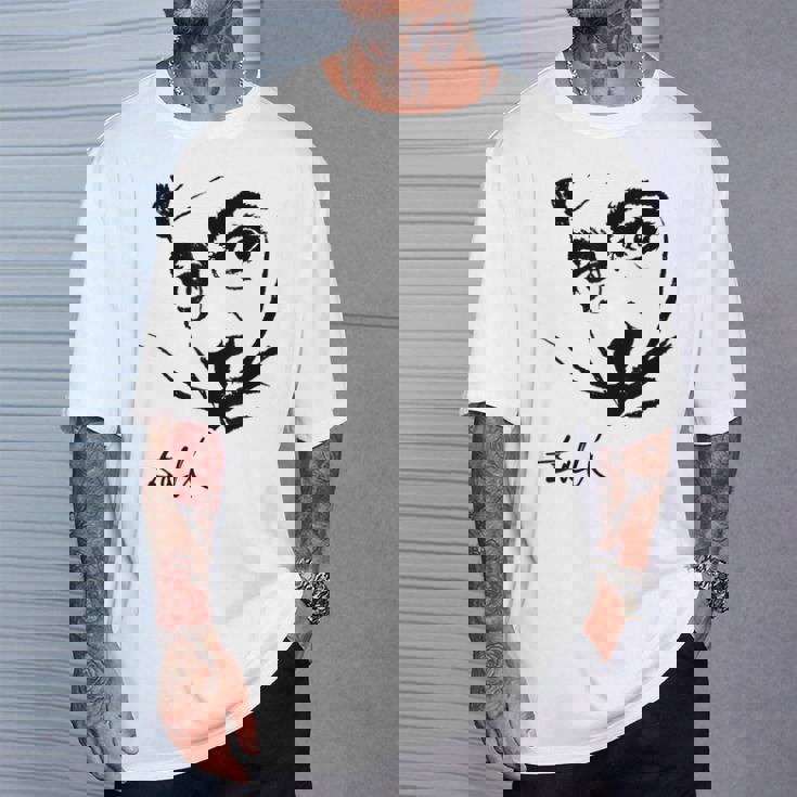 ダリの肖像画 Tシャツ 彼への贈り物