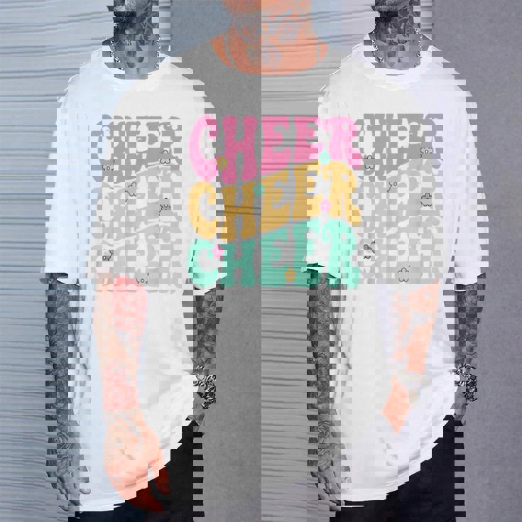 チアリーディング用 チアリーダー スクワッド ガール ティーン チア練習 Tシャツ 彼への贈り物