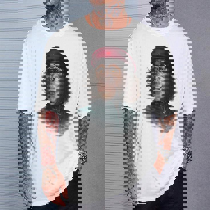 チェ ゲバラ チンパンジー Tシャツ 彼への贈り物