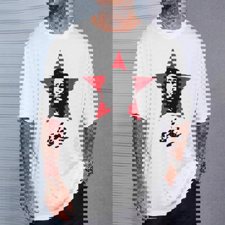 チェ・ゲバラ、キューバ、署名、ゲリラ、チェ Tシャツ 彼への贈り物