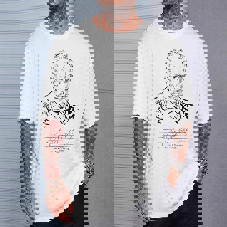 チャイコフスキー ロシアの作曲家 クラシック音楽 Tシャツ 彼への贈り物