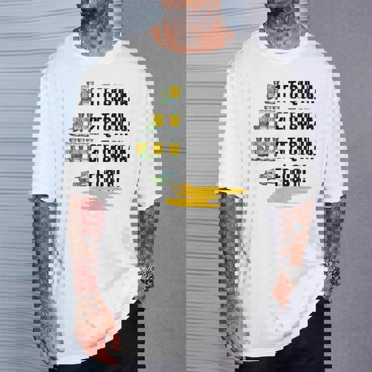 テキーラ 2 テキーラ 3 テキーラ フロア シンコ・デ・マヨ 飲料 Tシャツ 彼への贈り物