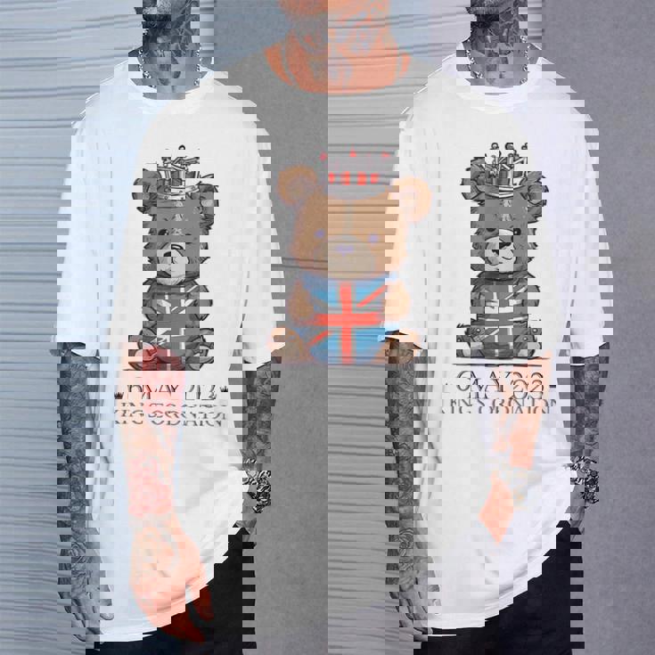 テディロイヤルベア 王様の戴冠式 ユニオンジャック・チャールズ Tシャツ 彼への贈り物