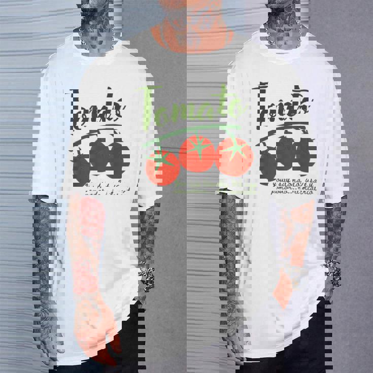 トマトガール 夏 Il ポモドーロ イタリアンサマー Tシャツ 彼への贈り物