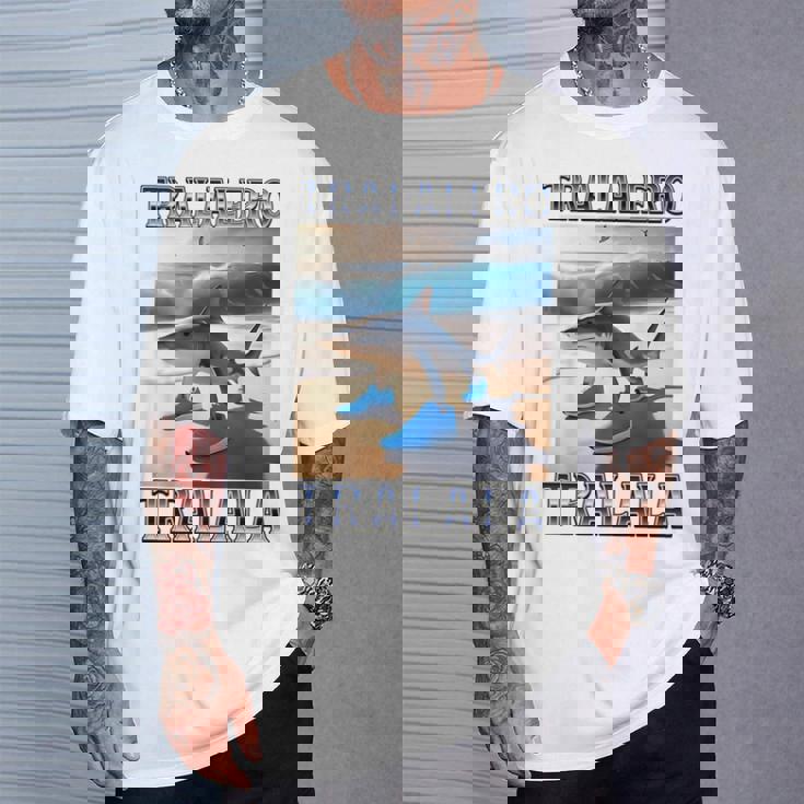 トララレロトララーラ-イタリアンブレインロットミーム 長袖tシャツ Tシャツ 彼への贈り物