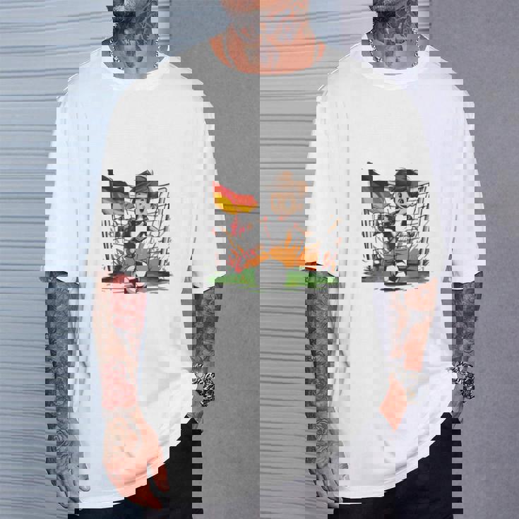 ドイツ サッカー 少年 フットボール 長袖tシャツ Tシャツ 彼への贈り物