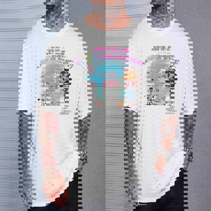 ドリームワークス ギャビーのドールハウス A-ニャーザリング 誕生日 Tシャツ 彼への贈り物