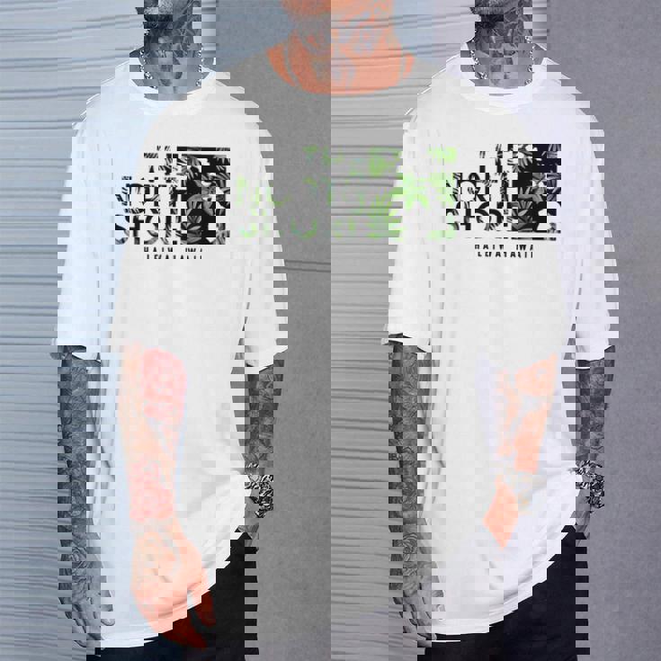 ノースショア ハワイ フローラル Tシャツ 彼への贈り物