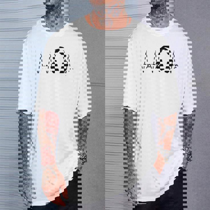 ハートビートヘッドホン Tシャツ 彼への贈り物