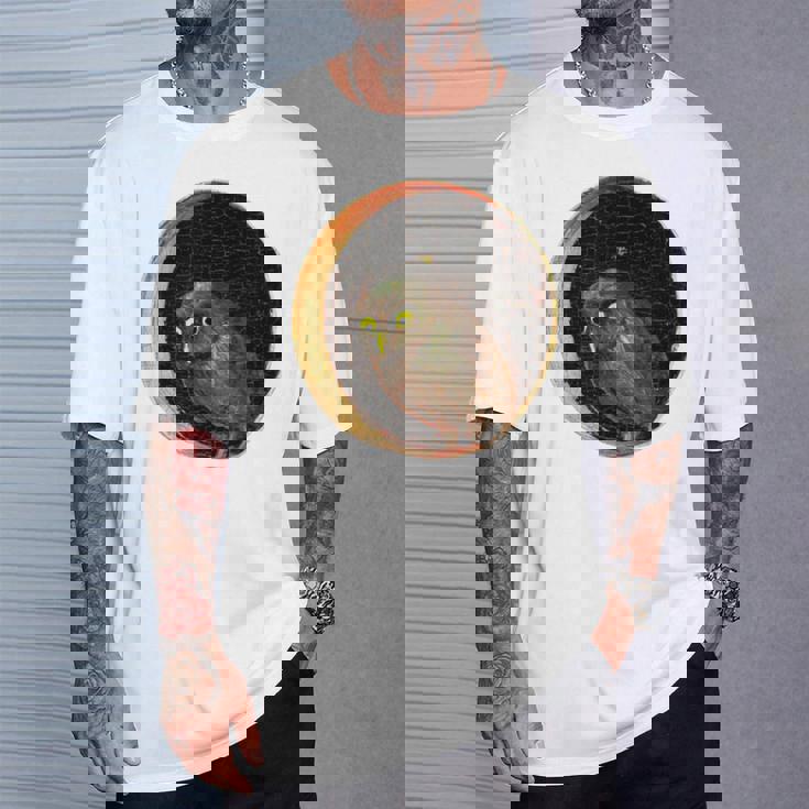 ヒエロニムス ボッシュ フクロウ 大喜びの庭 Tシャツ 彼への贈り物