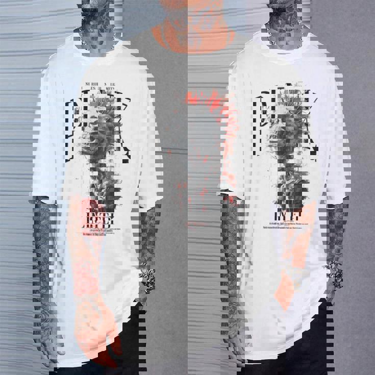 ヒップホップ ヴィンテージ エッジの効いた Y2k バックプリント ストリートウェア パンク スカル Tシャツ 彼への贈り物