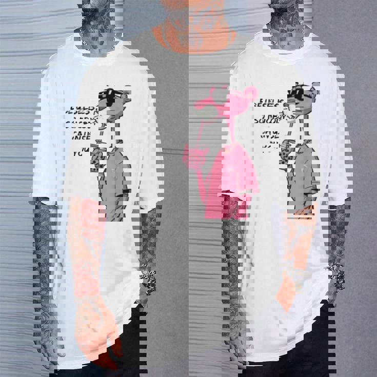 ピンク パンツ Master Of My Own Worth 面白い引用句シャツ Tシャツ 彼への贈り物