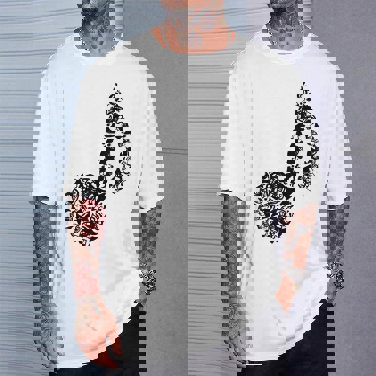 フレンチホルン愛好家 Tシャツ 彼への贈り物