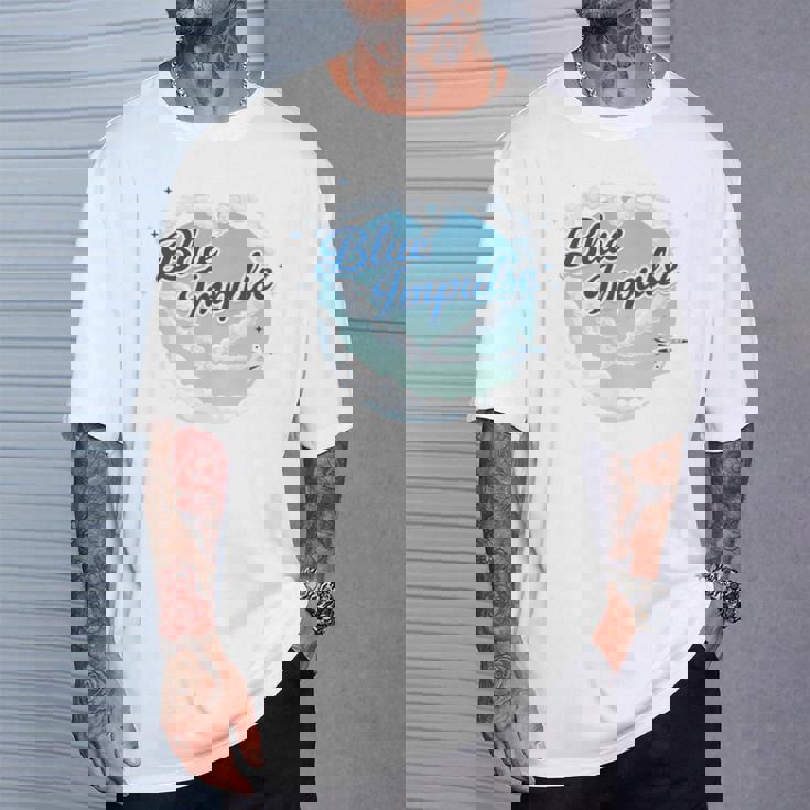 ブルーインパルス Heartfull In Theky （カラー） 長袖tシャツ Tシャツ 彼への贈り物