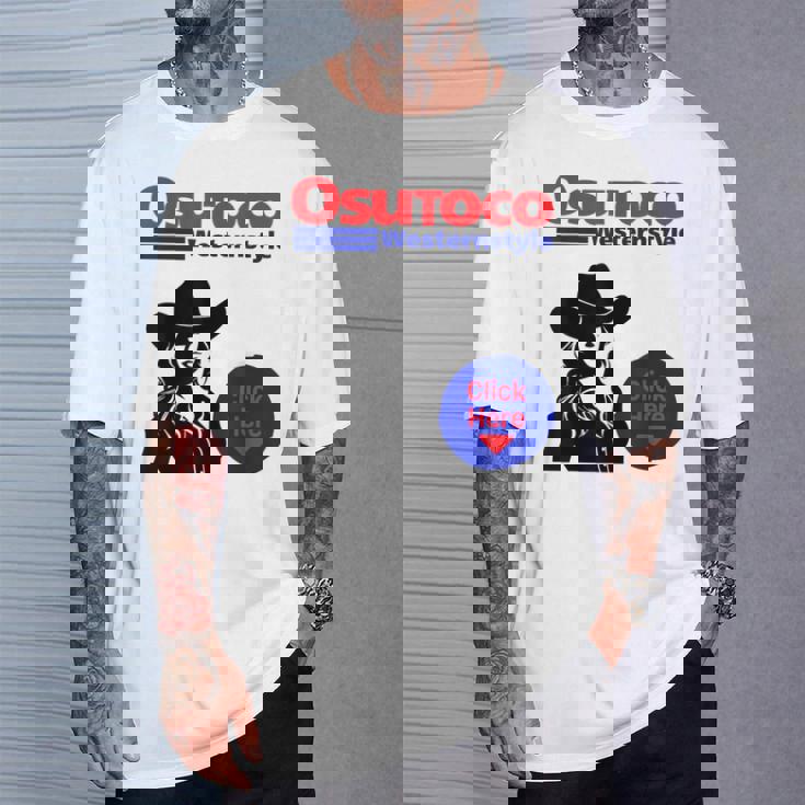 プレゼント パロディ 面白い ウエスタン Tシャツ 彼への贈り物