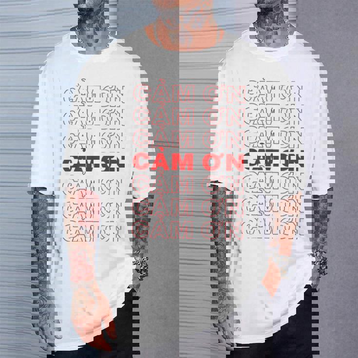 ベトナム語ありがとうベトナム Tシャツ 彼への贈り物