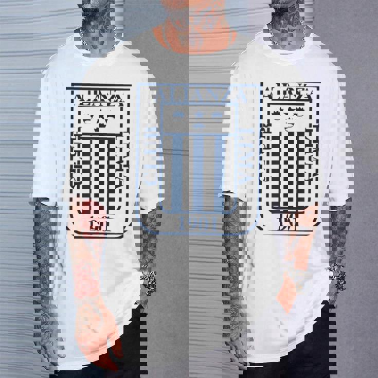 ペルーシャツ ペルー製 Alianza Lima ペルー人 メンズ レディース サッカー Tシャツ 彼への贈り物