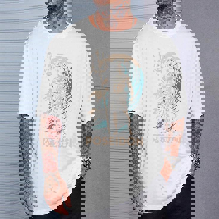 ポセイドン 長袖tシャツ Tシャツ 彼への贈り物