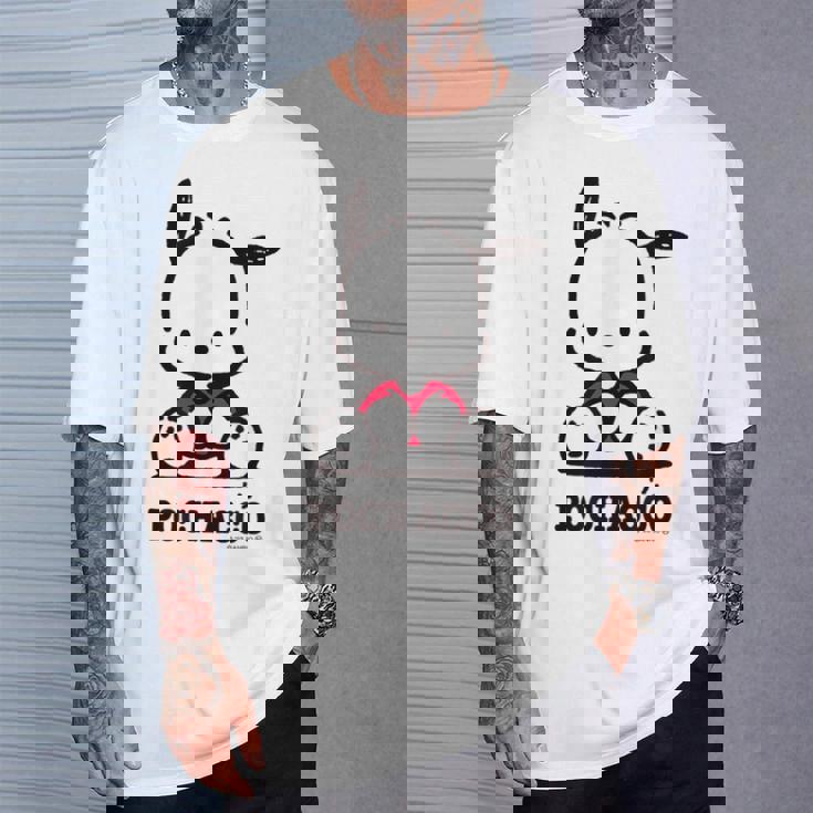 ポチャッコ おすわり ライトカラー Tシャツ 彼への贈り物