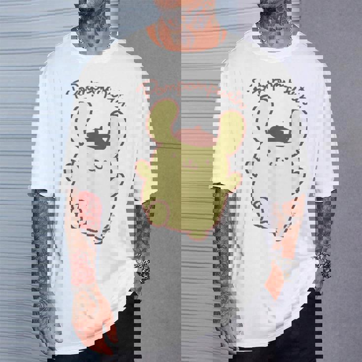 ポムポムプリン ジャンプ ライトカラー Tシャツ 彼への贈り物