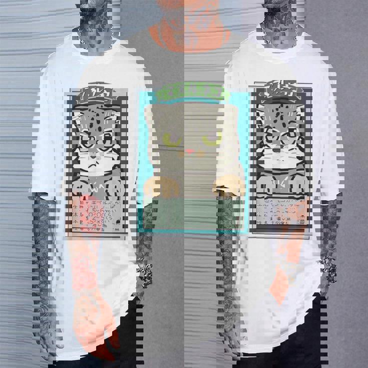 マヌルネコ Pallas's Cat Tシャツ 彼への贈り物