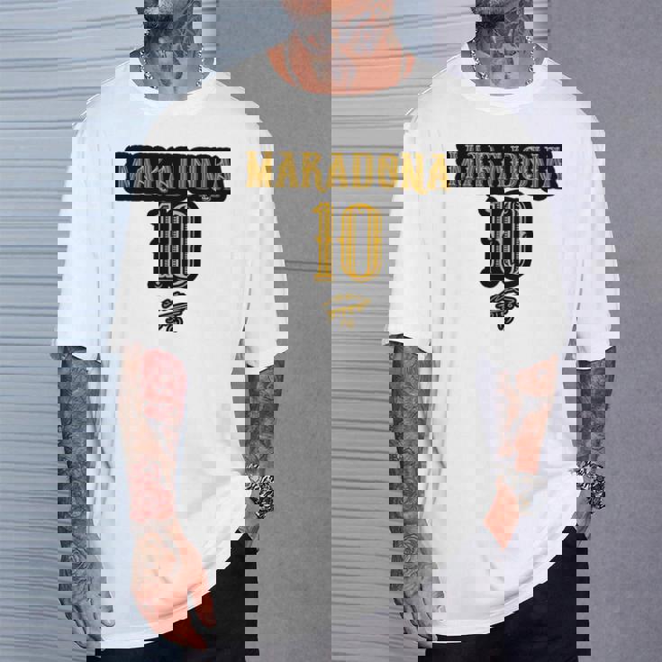 マラドーナ 10 長袖tシャツ Tシャツ 彼への贈り物