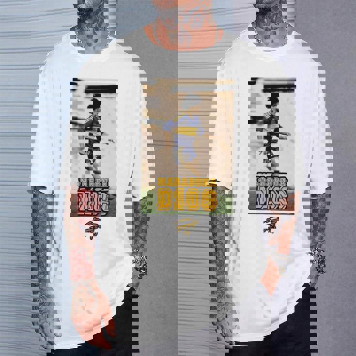 マラドーナ ボカ ランニング 長袖tシャツ Tシャツ 彼への贈り物