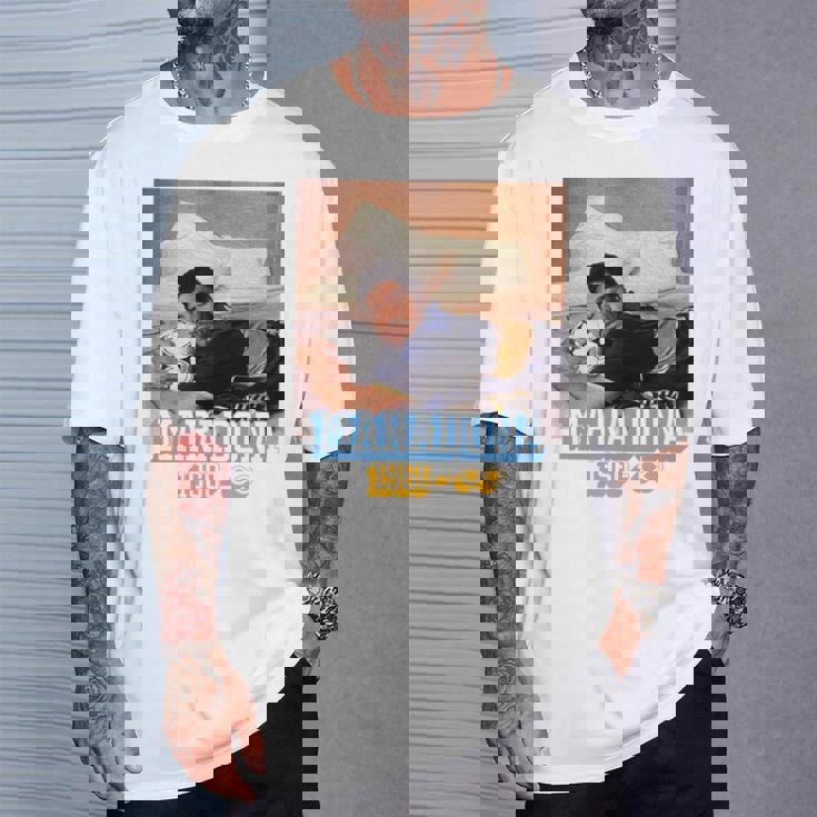 マラドーナフォーエヴァーボカジュニアーズ 長袖tシャツ Tシャツ 彼への贈り物