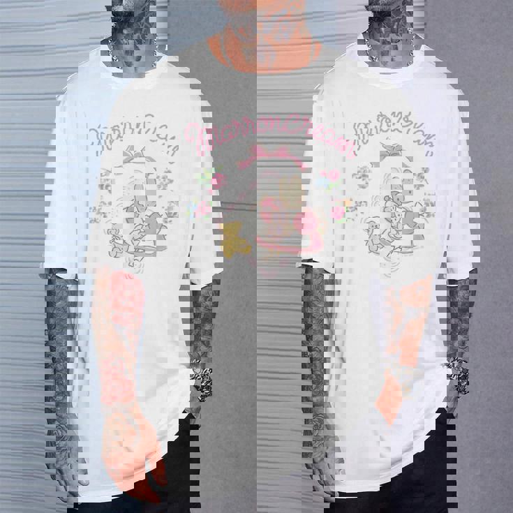 マロンクリーム ソーイング Tシャツ 彼への贈り物