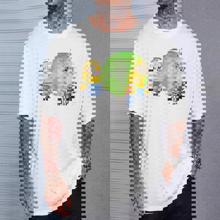 ミニオン Water Colorballoongum Green Tシャツ 彼への贈り物