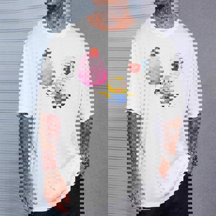 ミニオン Water Colorcotton Candy Bob Tシャツ 彼への贈り物