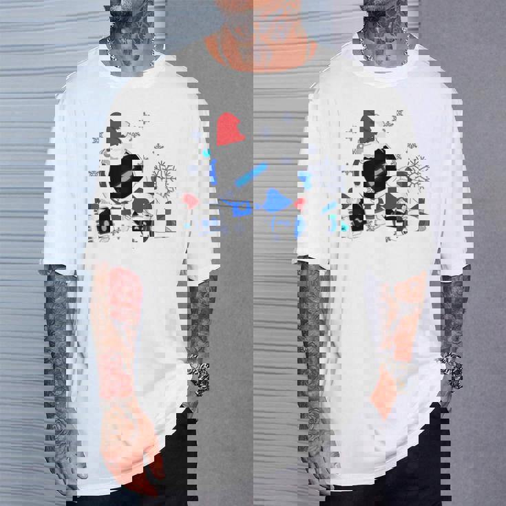 メリークリスマス アストロボット ファニースウェットシャツ Tシャツ 彼への贈り物