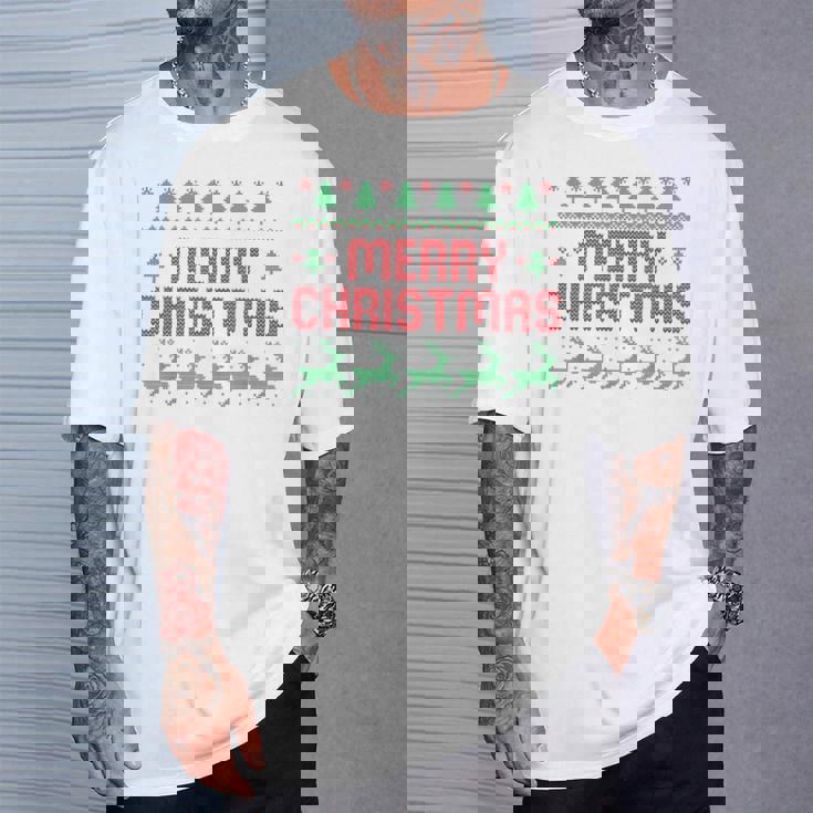 メリー・クリスマス Tシャツ 彼への贈り物