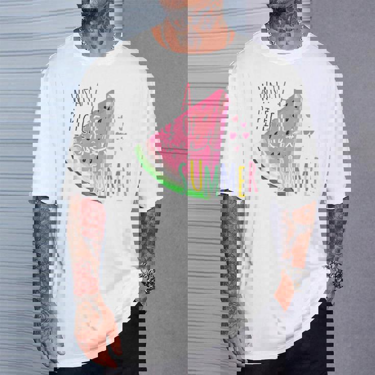 メロン スイカ メロン フルーツ 男性 女性 子供 Tシャツ 彼への贈り物