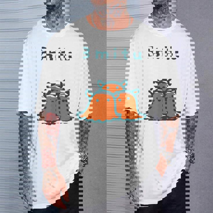 メンダコちゃん 3 Mitu Tシャツ 彼への贈り物