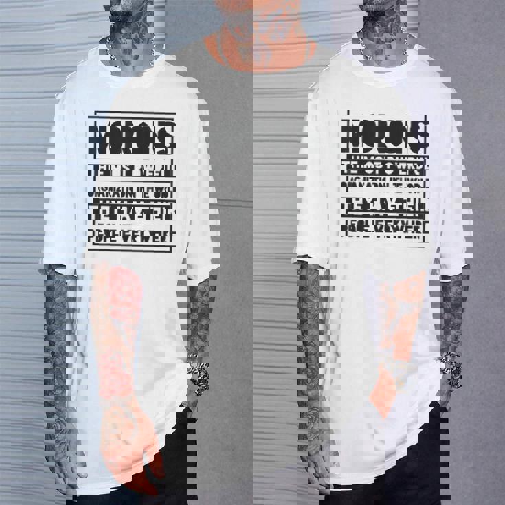 モロン Tシャツ 彼への贈り物