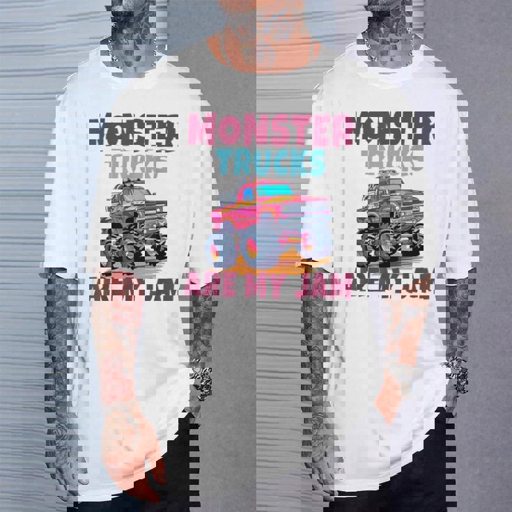 モンスタートラックアーマイジャムモンスタートラックキッズ Tシャツ 彼への贈り物