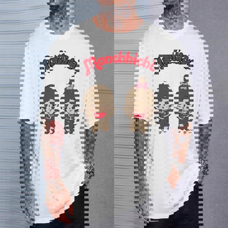 モンチッチグラフィック 長袖tシャツ Tシャツ 彼への贈り物