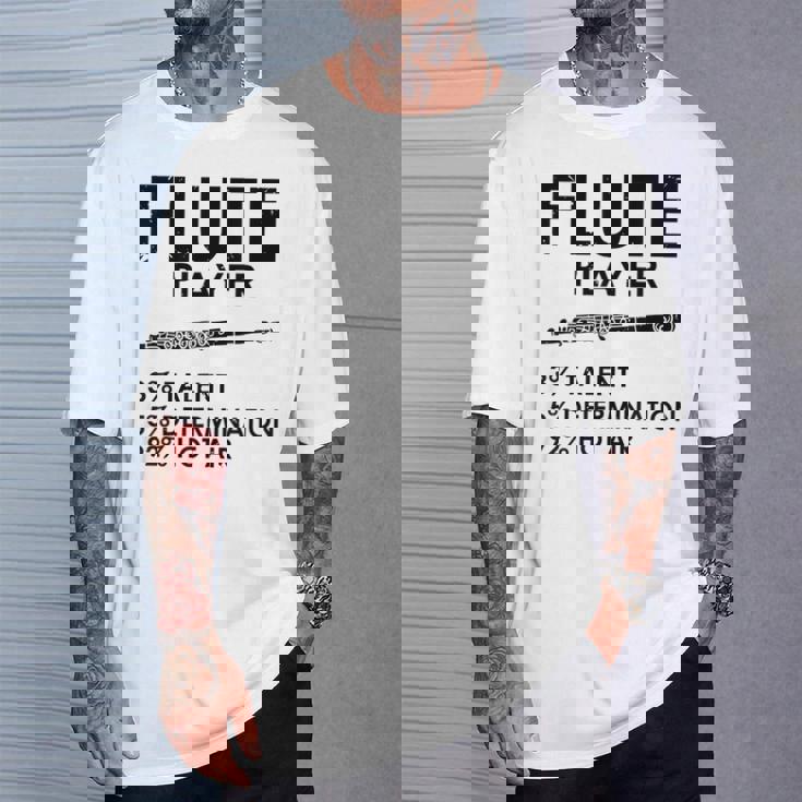 ユーモラスなフルート 愛好家 ステートメント皮肉なフルート 面白い Tシャツ 彼への贈り物