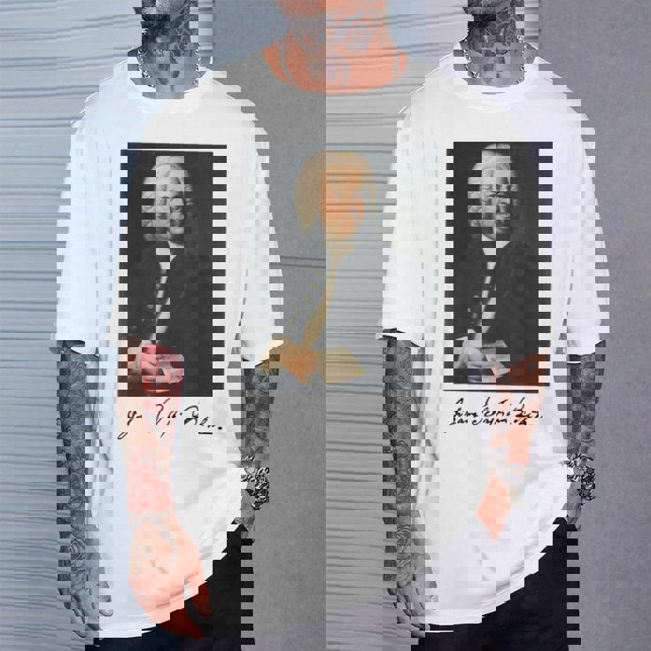 ヨハン・セバスティアン・バッハ 作曲家 クラシック音楽 Bach Composer Classical Music Tシャツ 彼への贈り物