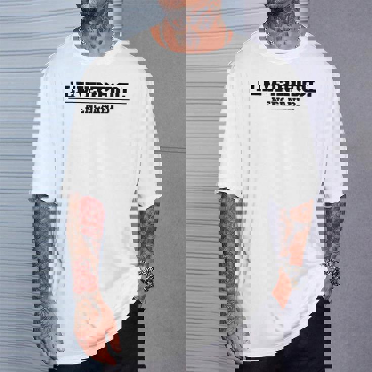 リバプール イングランド ヴィンテージ リバプール Tシャツ 彼への贈り物