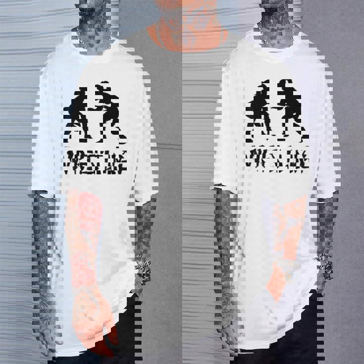 レスリング グレコローマン フリースタイルレスリング Tシャツ 彼への贈り物