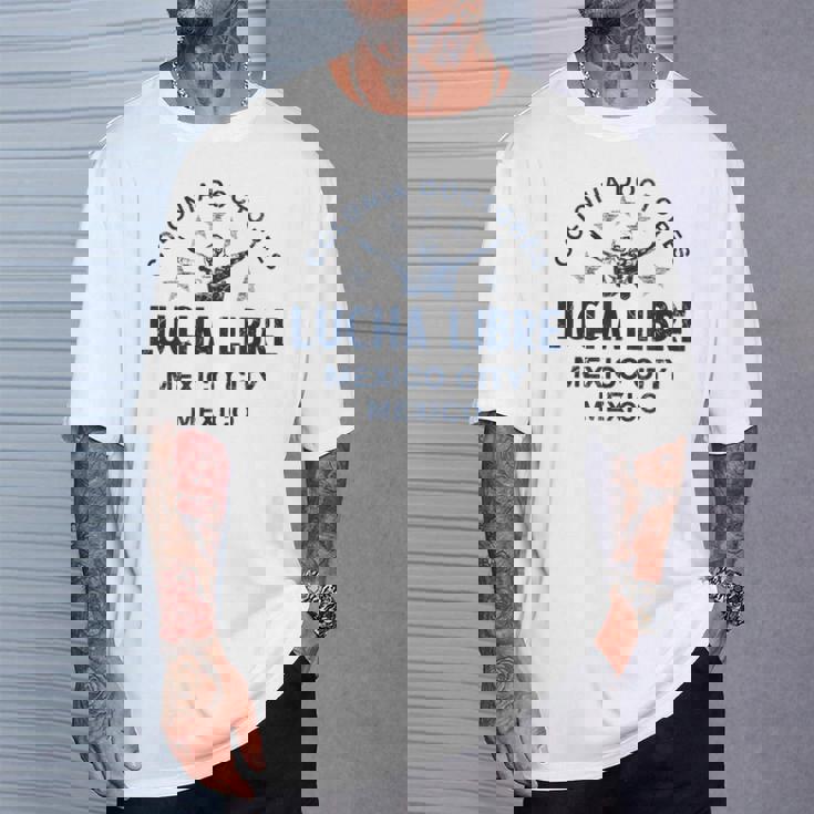 レスリング ルチャリブレ レスラー ヴィンテージ Tシャツ 彼への贈り物