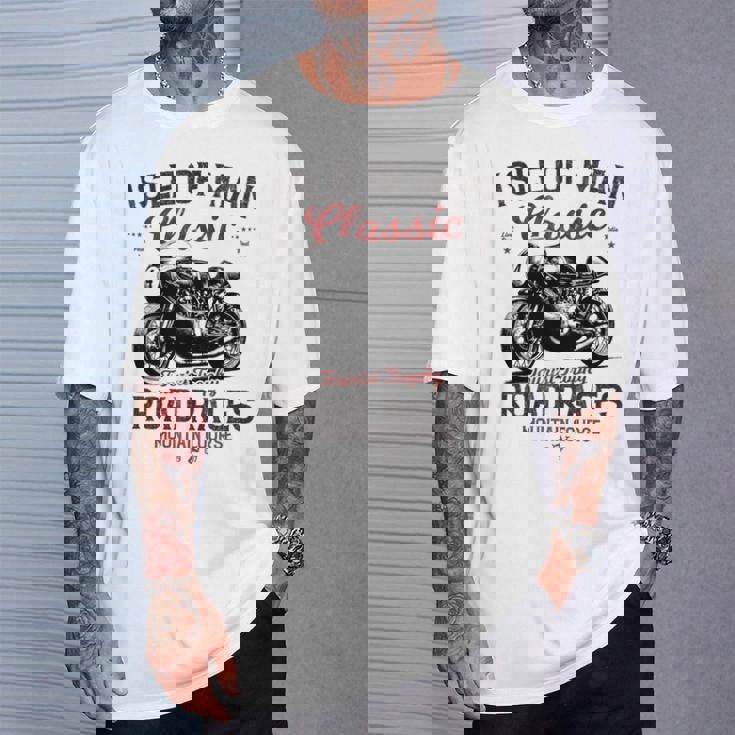 レトロマン島ttレースヴィンテージバイクレース 長袖tシャツ Tシャツ 彼への贈り物