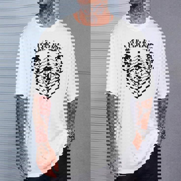 レトロレスリングテレビルチャリブレ 長袖tシャツ Tシャツ 彼への贈り物